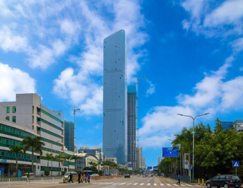 Projeto Buleway Building & Natatorium: Torre de armazenamento de energia da China, Shenzhen