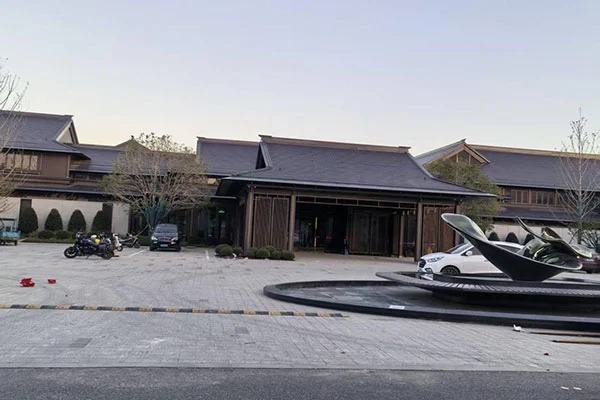 Projeto de piscina do Blueway Hotel: Runquan Kaiyuan Mingting (filial Longwu Tea Town)